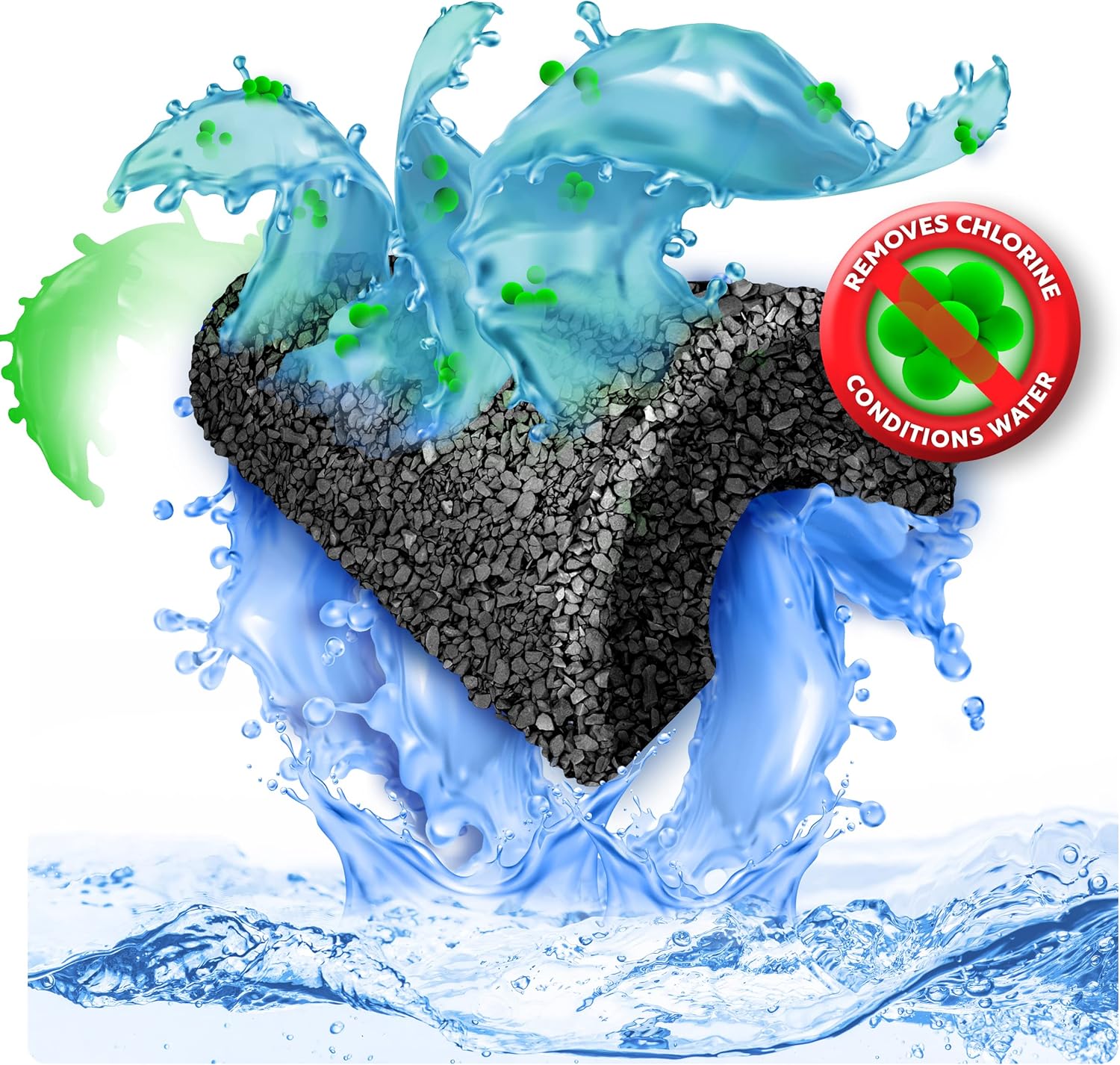 AQUATICLIFE – Cartucho de filtro de repuesto de bloque de carbón activado para unidades RORODI de ósmosis inversa