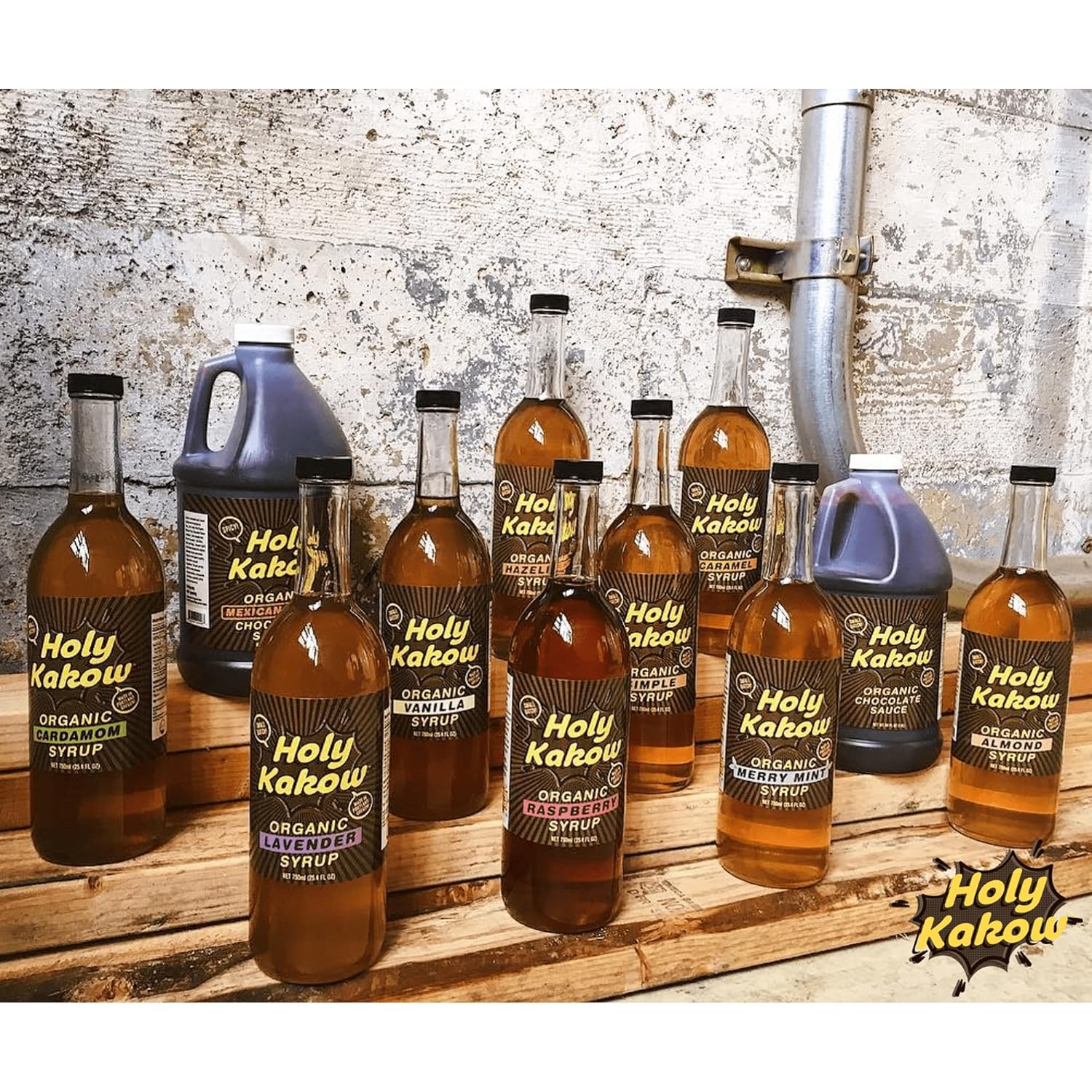 Holy Kakow Cafe – Jarabe de naranja orgánico, jarabe de naranja, jarabe de café, jarabe orgánico para café, jarabe de naranja para café, añadir al