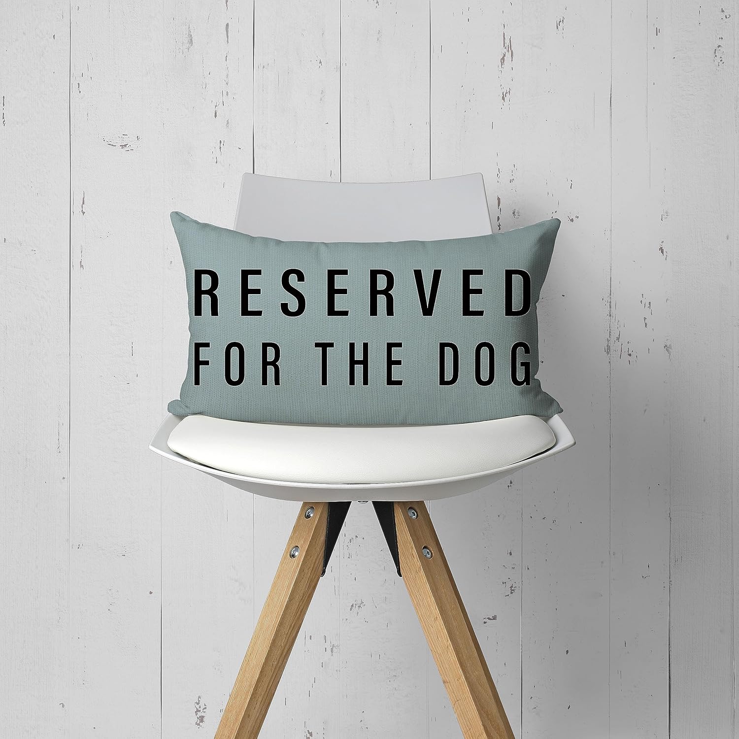 Reservado para la funda de almohada del perro, regalos para amantes de los perros, decoración del perro, divertida funda de almohada para perro,