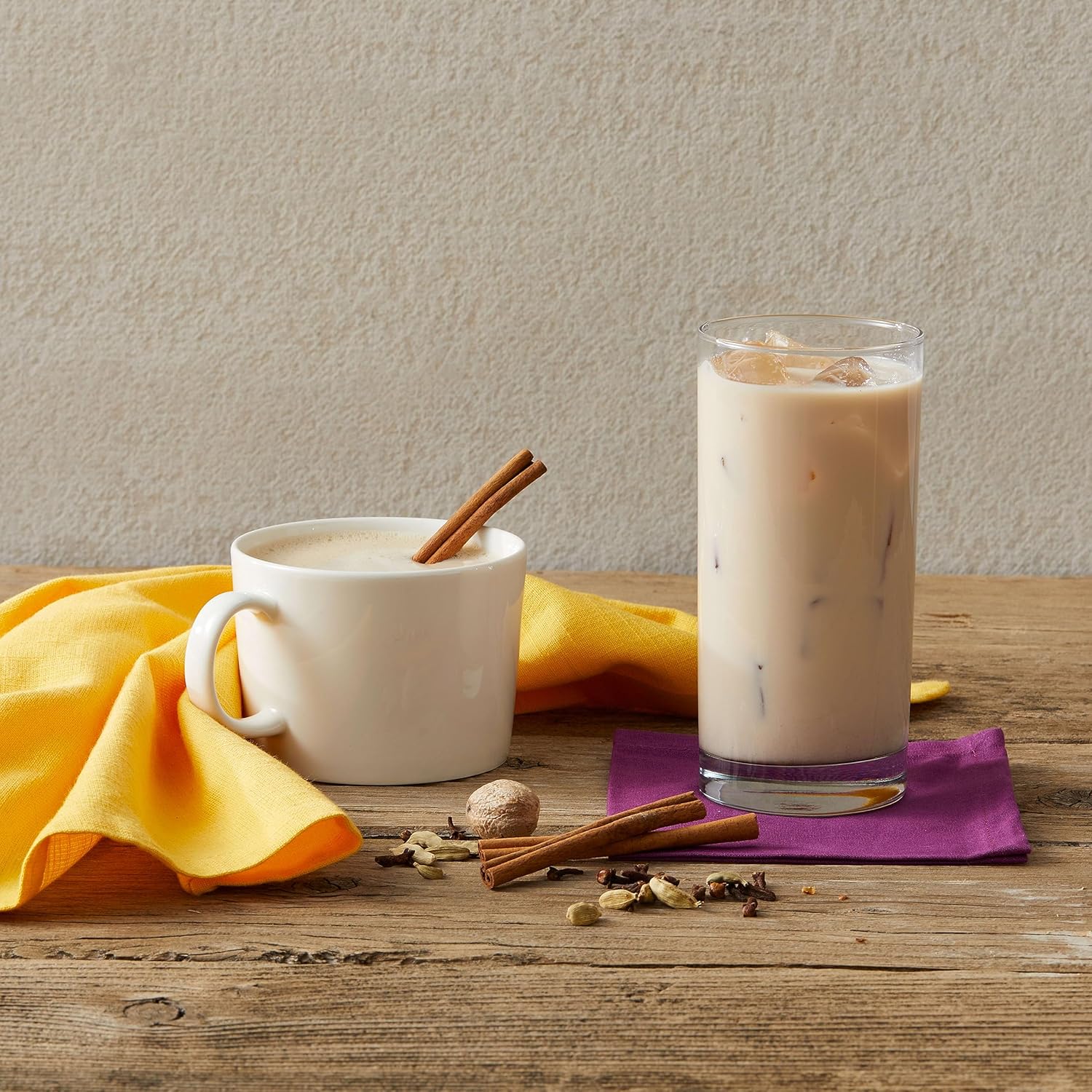 Oregon Chai Original Chai Tea Latte Mezcla en polvo de una sola porción, 8 unidades (paquete de 2)