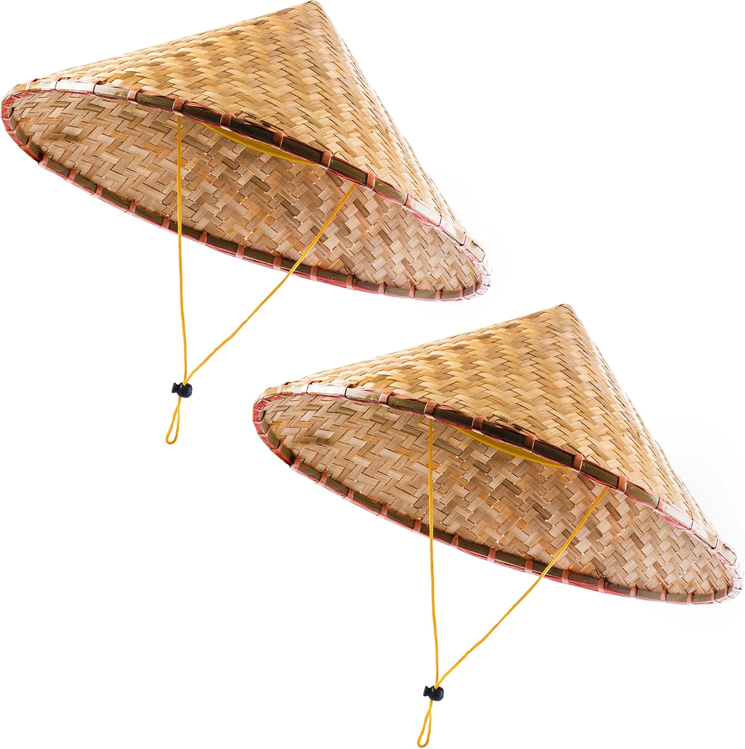 Funny Party Hats Sombrero oriental – Sombrero asiático – Sombrero chino – Sombrero japonés – Sombrero cónico – Sombrero de granjero de arroz