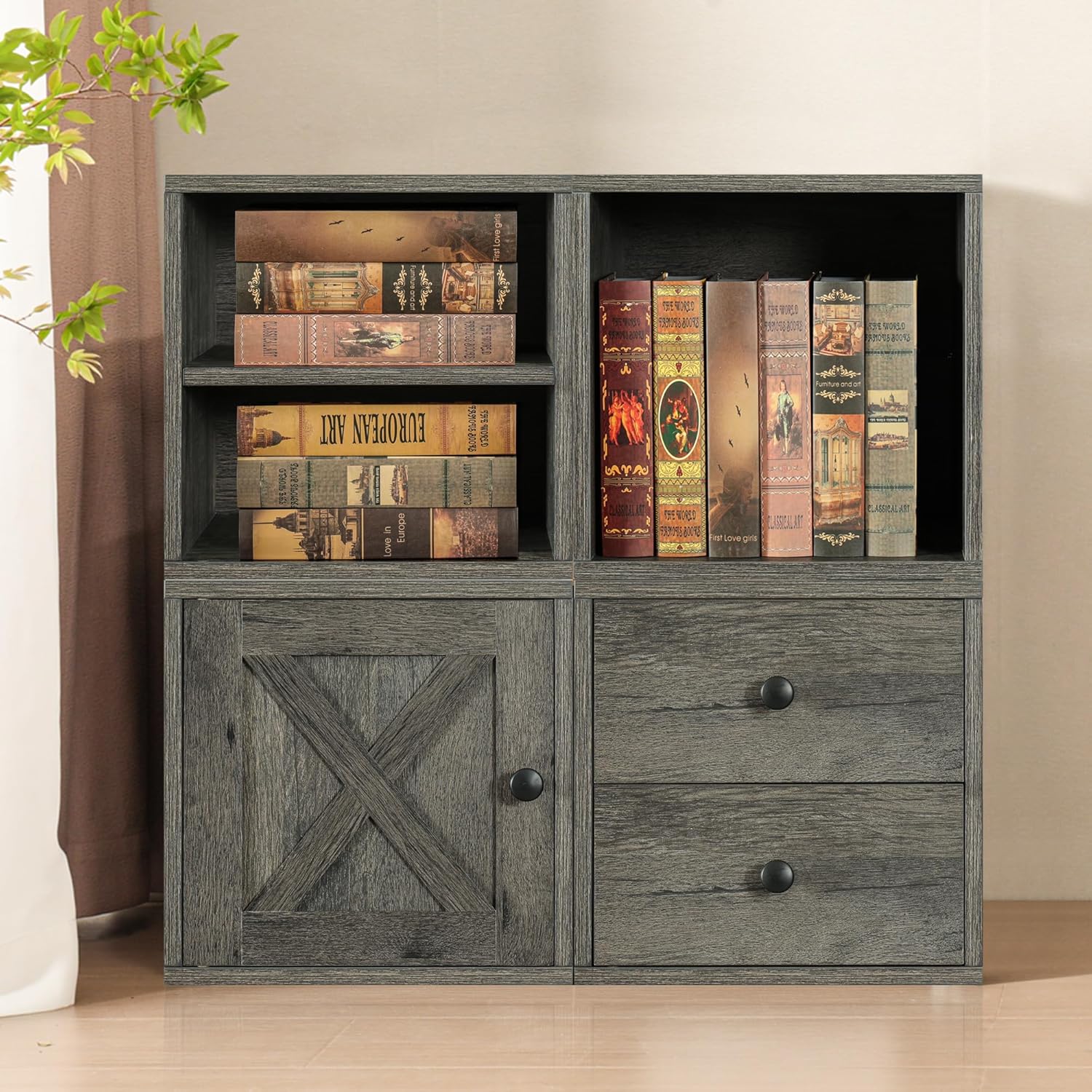 Organizador mágico de almacenamiento de cubos apilables para el hogar, libros, ropa, juguetes, sistema modular de almacenamiento de cubículos,