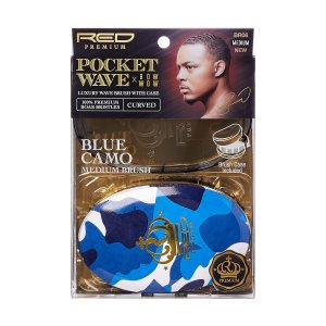 Red by Kiss Cepillo curvo de jabalí de palmera con estuche (cerdas medianas) Red by Kiss Cepillo curvo de jabalí de palmera con estuche (cerdas medianas)
