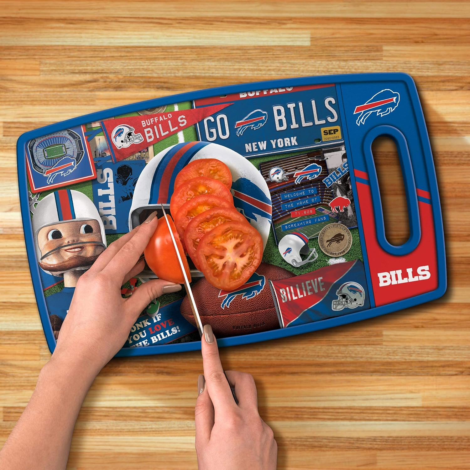 YouTheFan NFL Retro Series Tabla de cortar