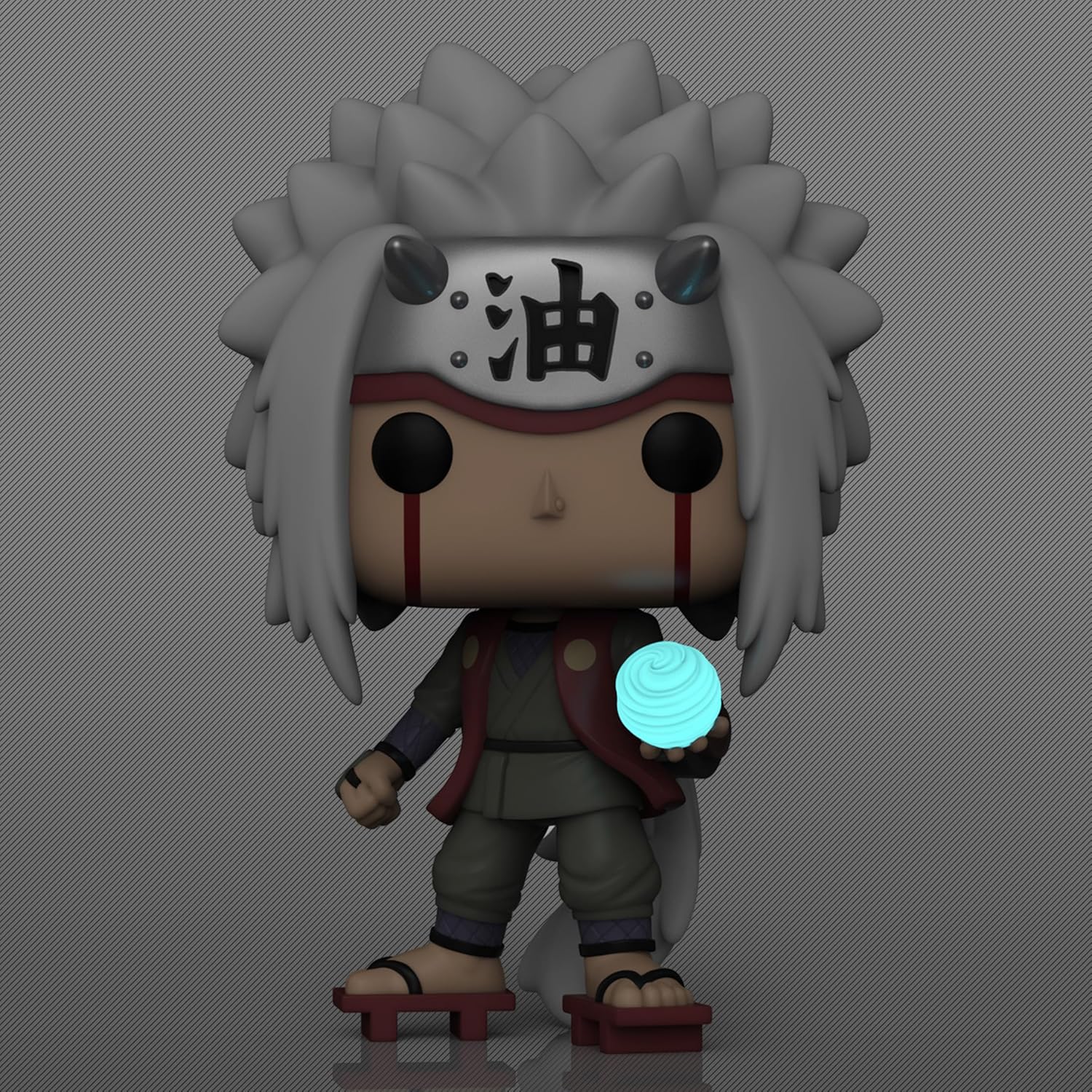 Funko Pop Animation Naruto Shippuden – Jiraiya con Rasengan – Edición especial Multicolor Glow Exclusive #1481
