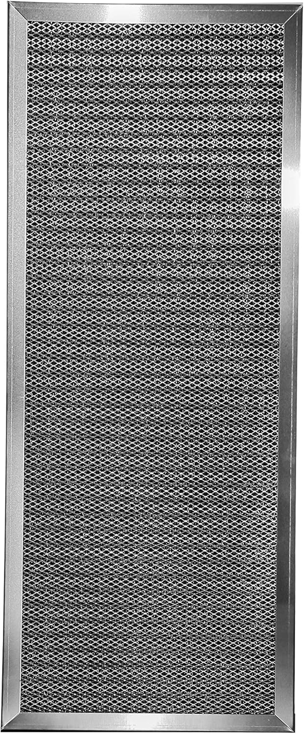 LifeSupplyUSA Filtro electrostático de aluminio resistente de 12 x 30 x 1 reemplazo de aire acondicionado lavable y reutilizable, óptimo para HVAC