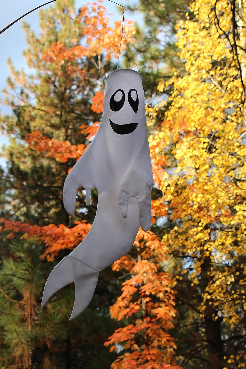 In the Breeze – Pequeño fantasma de 18 pulgadas para Halloween, decoración.