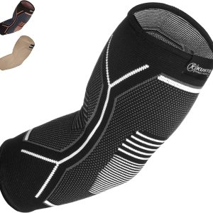 Kunto Fitness – Codera de compresión (enviada desde Estados Unidos) para tendinitis, codo de tenista, tratamiento de codo de golf, reduce el dolor Kunto Fitness – Codera de compresión (enviada desde Estados Unidos) para tendinitis, codo de tenista, tratamiento de codo de golf, reduce el dolor