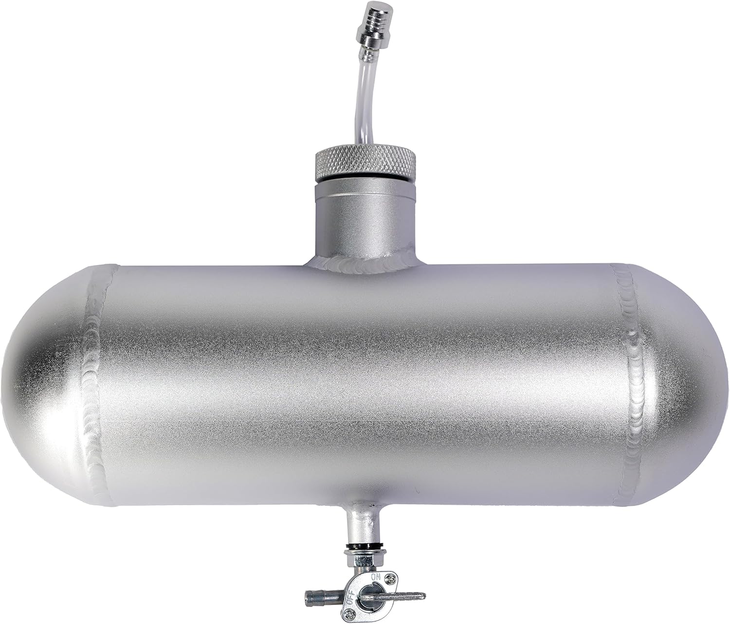 Cilindro de tanque de combustible de aluminio para minicicleta, 4 x 12 pulgadas, para Coleman Baja Montser Mega moto Predator Hemi non 212, Massimo