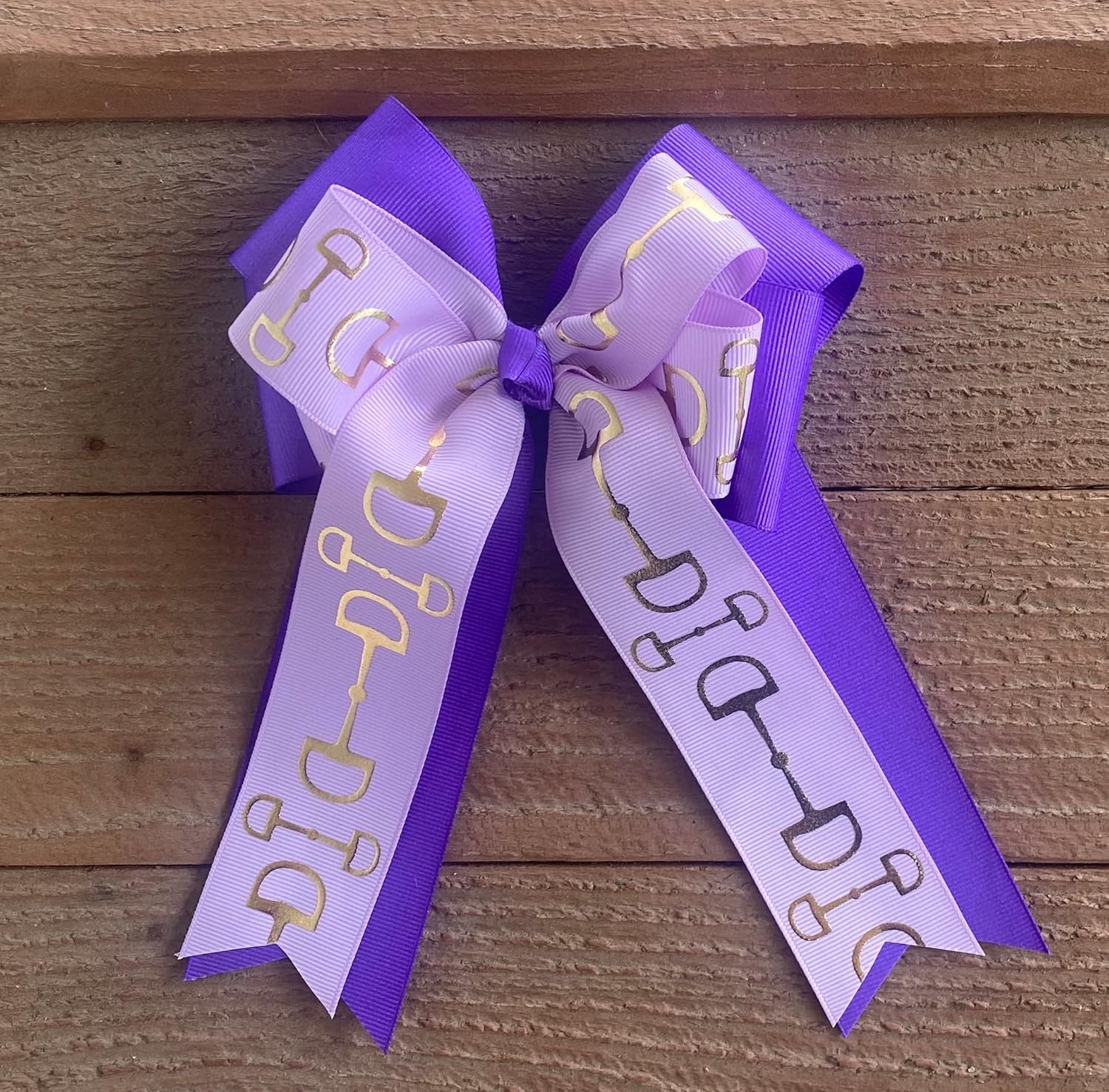 Equestrian Show Bows Girls Horse Show Hairbows Handmade Gifts Hairbows Horseback Riding (Small, Tails Size, Pony Tail O)