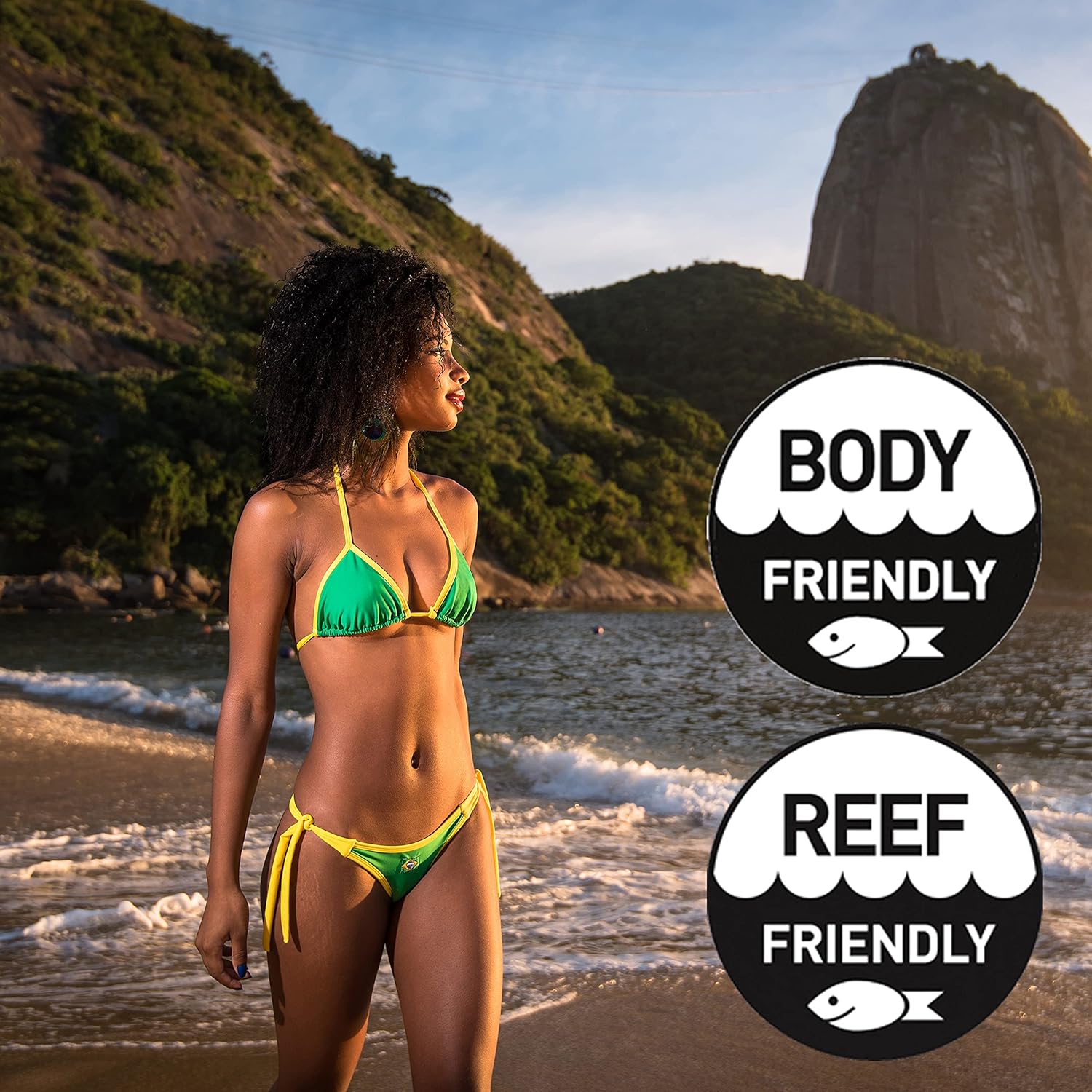 All Good Sport – Protector solar facial y corporal de amplio espectro, resistente al agua, apto para arrecifes de coral, protector solar 30 SPF y