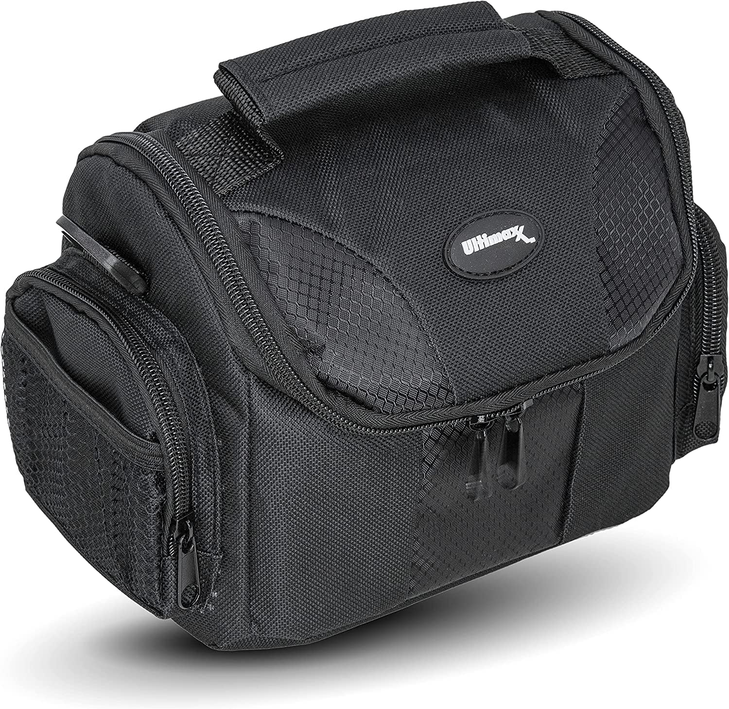 Funda de viaje para cámara réflex digital suave y mediana con clip desmontable y correa ajustable para Fujifilm FinePix XF1, X-E1, X-E2, X-PRO1,