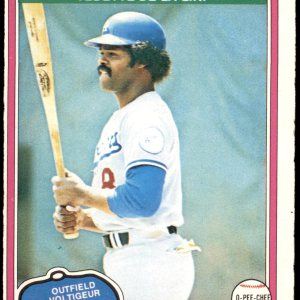 1981 O-Pee-Chee # 75 All-Star Game Reggie Smith Los Angeles Dodgers (Baseball Card) VGEX Dodgers 1981 O-Pee-Chee # 75 All-Star Game Reggie Smith Los Angeles Dodgers (Baseball Card) VGEX Dodgers