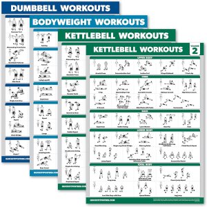 Palace Learning Paquete de 4 Entrenamientos con mancuernas + entrenamientos de peso corporal + entrenamientos de pesas rusas + pesas rusas Vol 2 Palace Learning Paquete de 4 Entrenamientos con mancuernas + entrenamientos de peso corporal + entrenamientos de pesas rusas + pesas rusas Vol 2