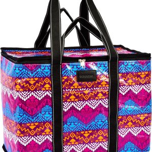 DEMOMENT Bolsa de asas de compras duradera reutilizable con bolsillos para cocina, supermercado, camping, playa, almacenamiento DEMOMENT Bolsa de asas de compras duradera reutilizable con bolsillos para cocina, supermercado, camping, playa, almacenamiento