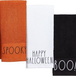 Rae Dunn Toallas de mano, toalla de mano decorativa bordada para cocina y baño, 100% algodón, altamente absorbente, paquete de 3, 16 x 26 pulgadas, Rae Dunn Toallas de mano, toalla de mano decorativa bordada para cocina y baño, 100% algodón, altamente absorbente, paquete de 3, 16 x 26 pulgadas,