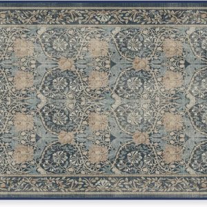 RUGGABLE x Morris & Co Alfombra lavable, perfecta para sala de estar, dormitorio, cocina, antideslizante, apta para niños, resistente a las manchas RUGGABLE x Morris & Co Alfombra lavable, perfecta para sala de estar, dormitorio, cocina, antideslizante, apta para niños, resistente a las manchas