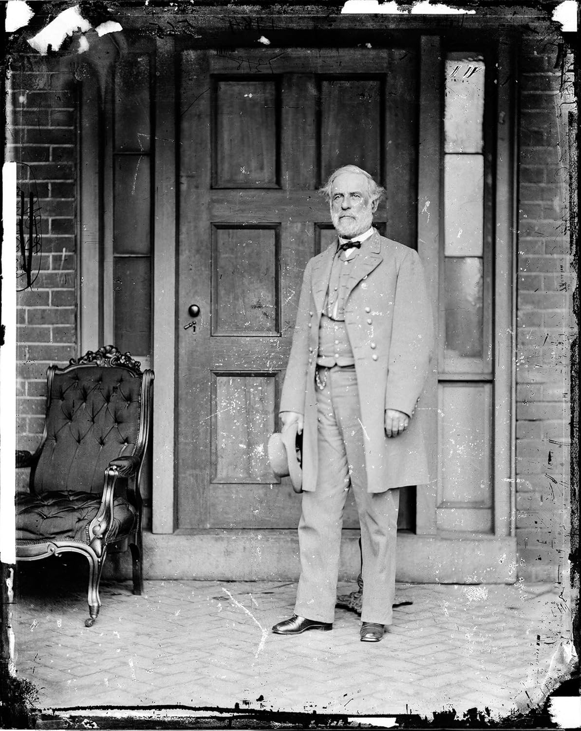 General Robert E. Lee Fotografía – Obra de arte histórica de 1860 – (8 x 10 pulgadas) – Mate