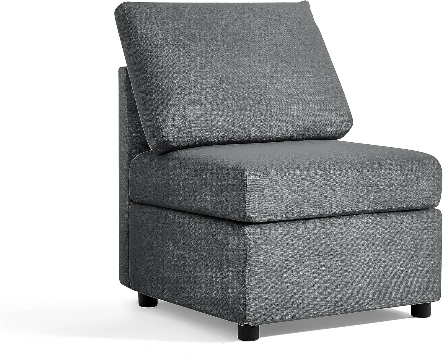LINSY HOME Funda modular de sofá modular para un solo asiento, fundas de sofá lavables, incluye fundas de respaldo, cojín de respaldo, cojín de