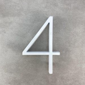 Paulton Número de casa blanca  Números de altura de 5 pulgadas para decoración del hogar  Números de casa modernos para dirección y buzón (4) Paulton Número de casa blanca  Números de altura de 5 pulgadas para decoración del hogar  Números de casa modernos para dirección y buzón (4)