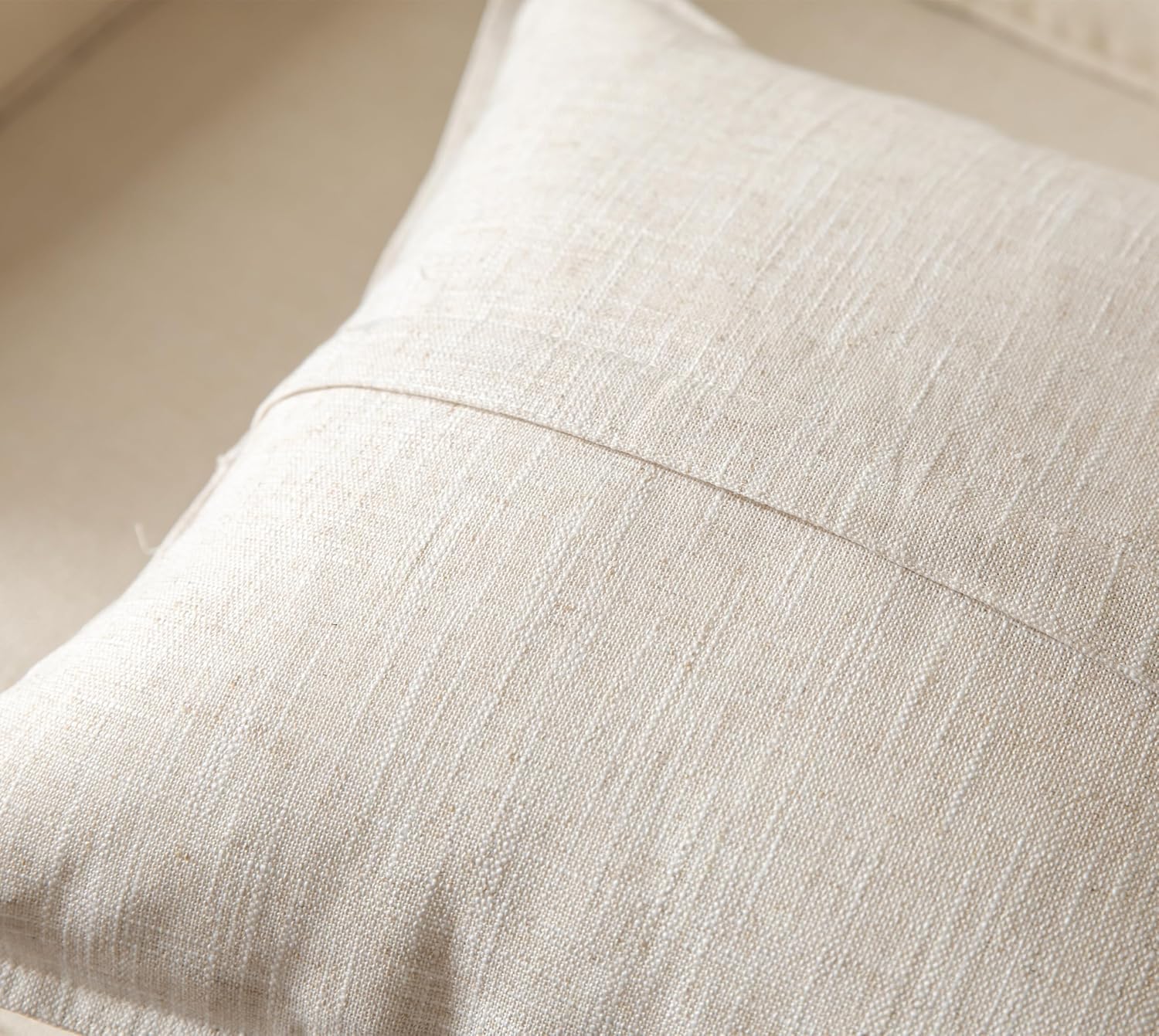Fundas de almohada navideñas de 12 x 20 pulgadas, fundas de almohada bohemias para sofá cama, paquete de 2 fundas de cojín decorativas de lino con