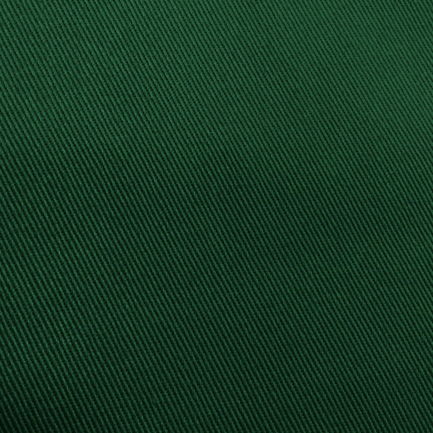 ULTIMATE TEXTILE Mantel rectangular de sarga de polialgodón de 48 x 72 pulgadas, color verde cazador