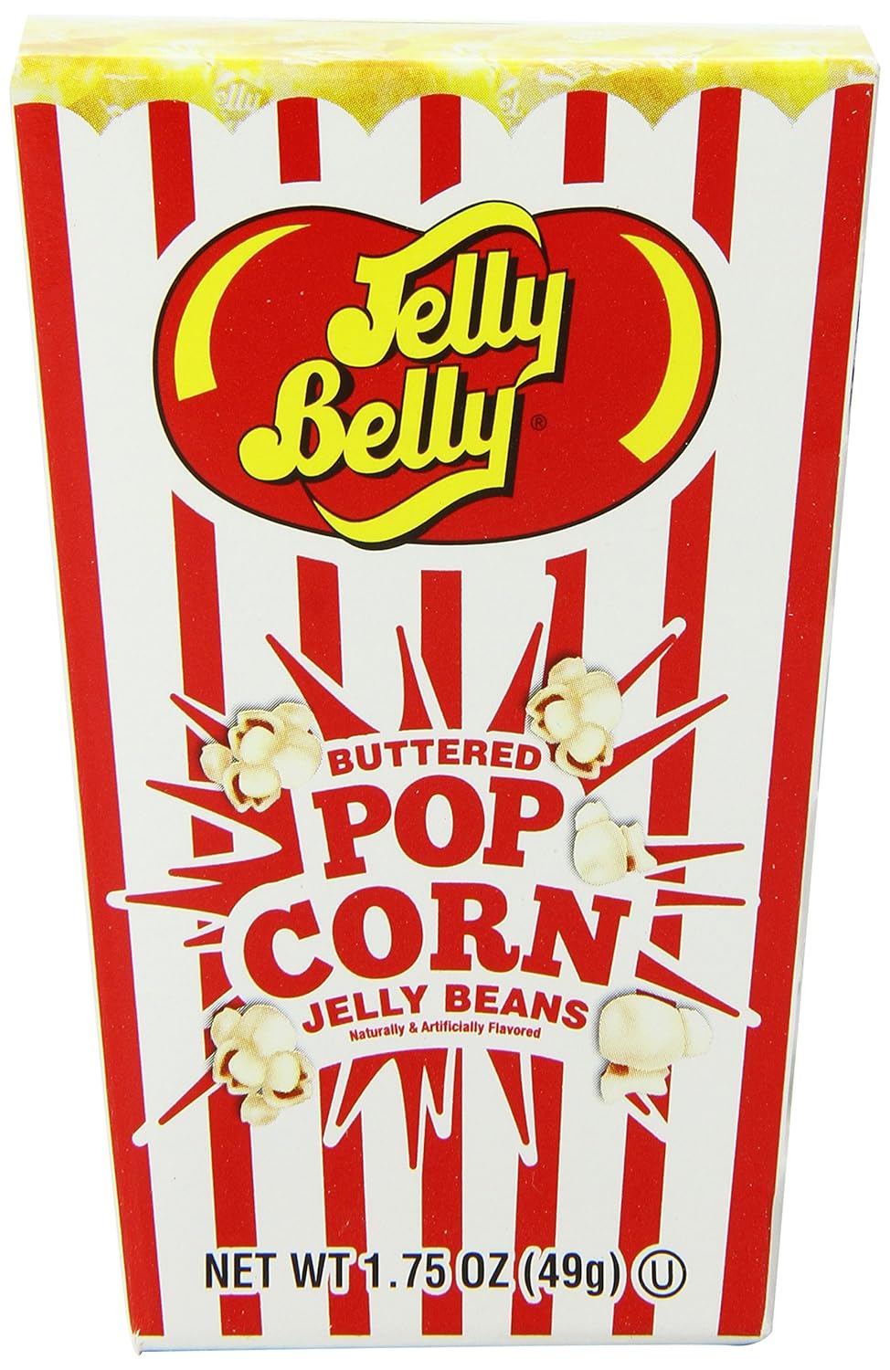 Jelly Belly Caja de gomitas de palomitas de maíz, 1.75 onzas (paquete de 24)
