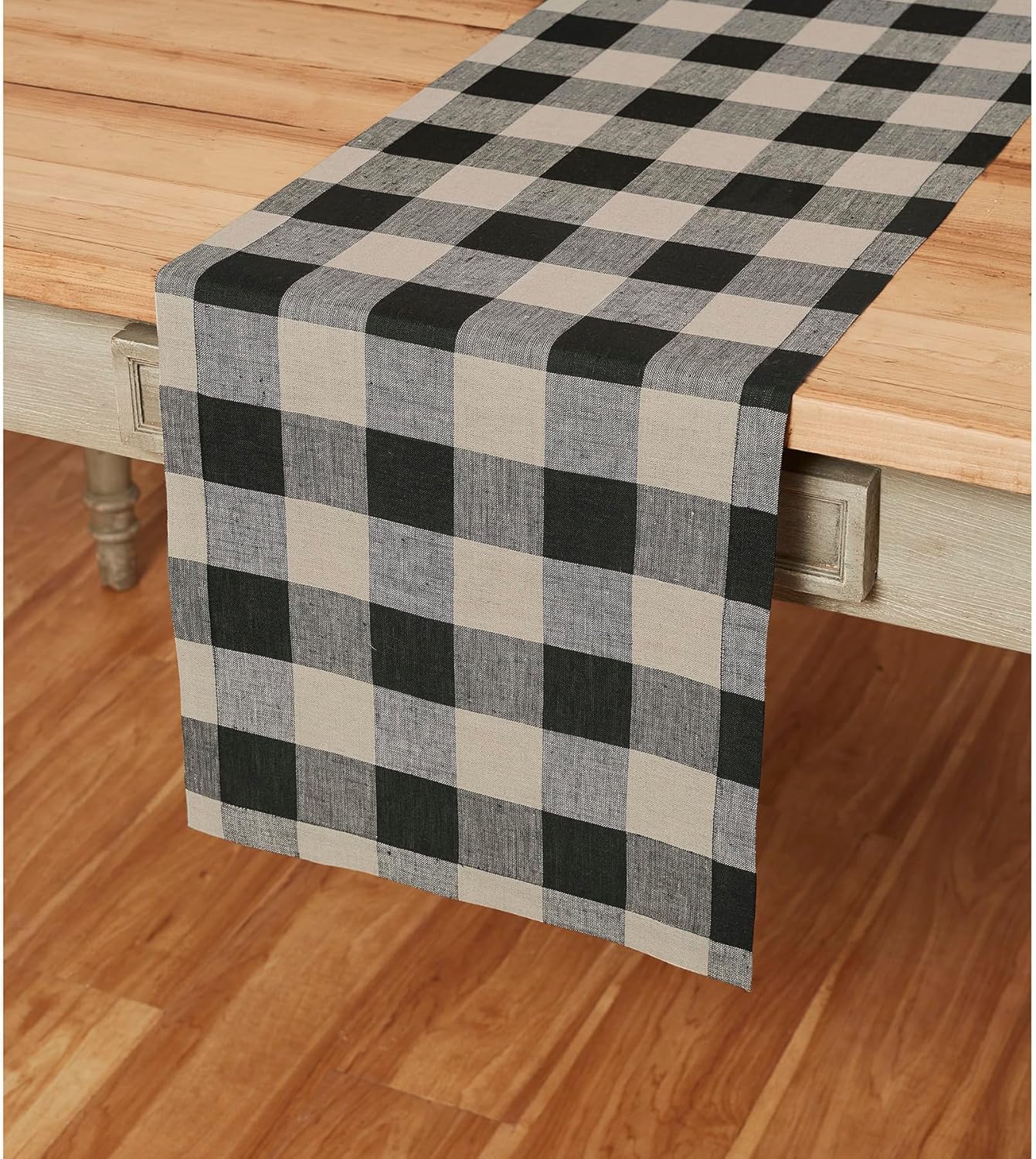 Solino Home – Manteles individuales a cuadros, servilletas, mantel y camino de mesa