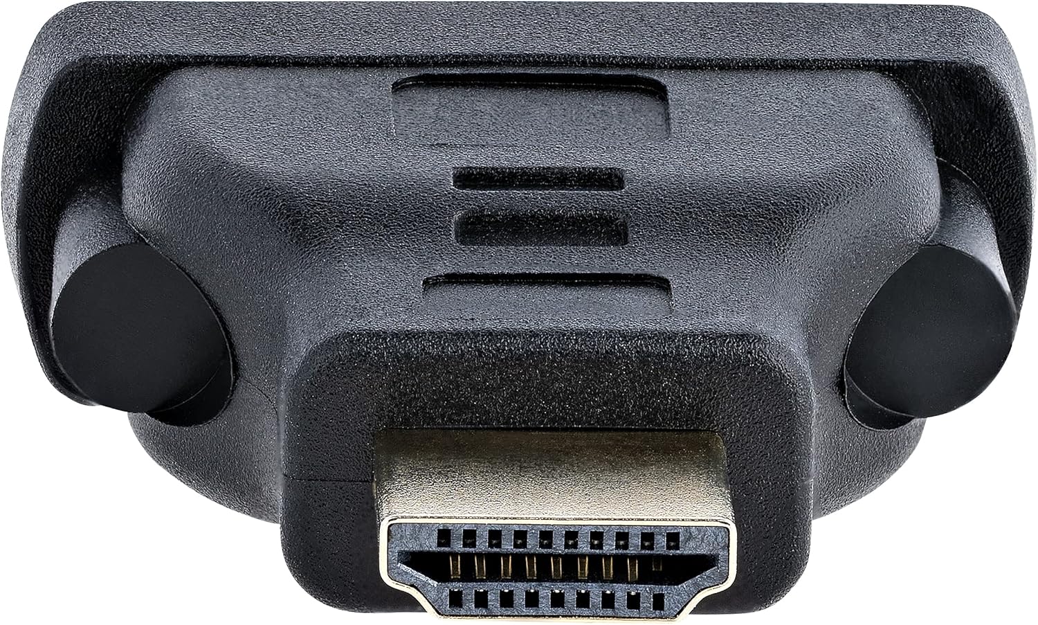 StarTech.com HDMI macho a DVI hembra – Adaptador HDMI a DVI-D – bidireccional – DVI a HDMI (HDMIDVIMF), negro