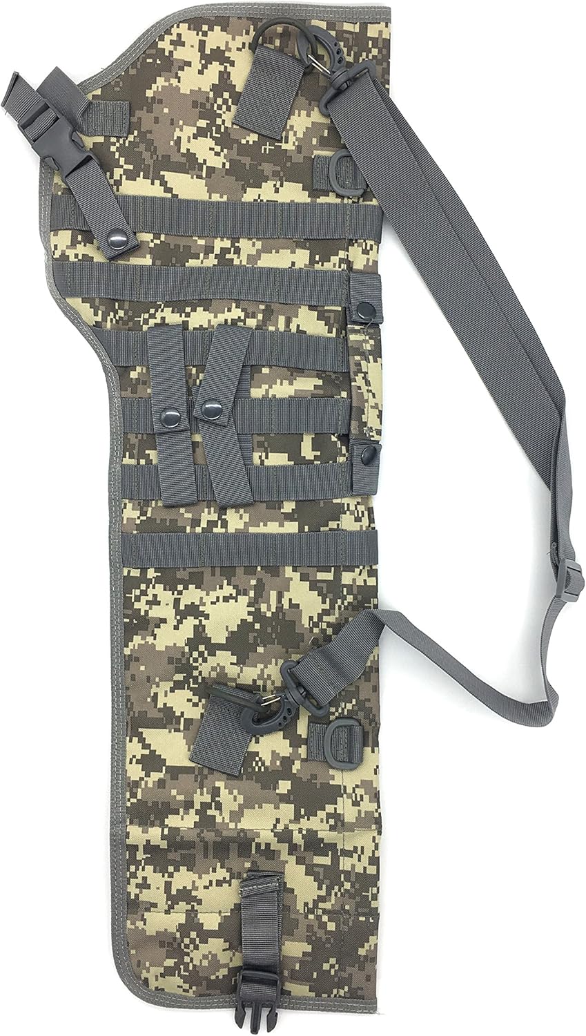Silfrae Funda táctica de escopeta para rifle táctico, bolsa de hombro