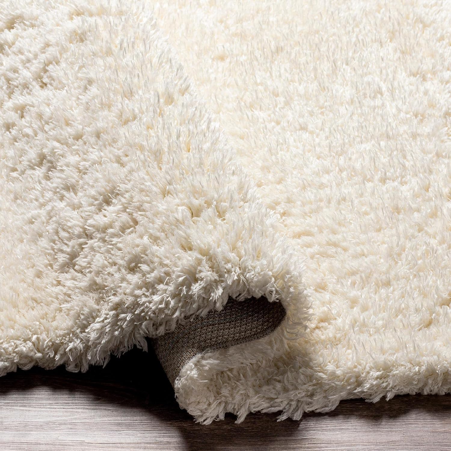 Mark&Day – Alfombras Abraham de 5 x 7 pies, alfombra moderna de pelo largo, color crema, alfombra beige para sala de estar, dormitorio o cocina (5