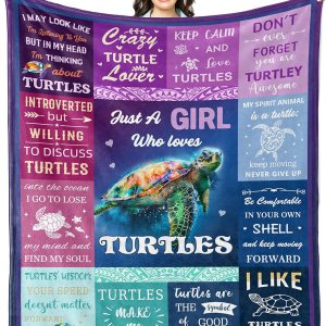 Solzien Turtle Blanket 60″x50″, Turtle Gifts, Sea Turtle Gifts for Women, Turtle Ornament, Turtle Gifts for Turtle Lovers, Turtle Ornament, Turtle Solzien Turtle Blanket 60″x50″, Turtle Gifts, Sea Turtle Gifts for Women, Turtle Ornament, Turtle Gifts for Turtle Lovers, Turtle Ornament, Turtle