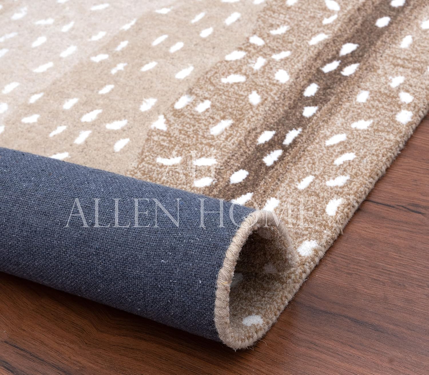 Home Style Alfombras de lana hechas a mano  Alfombras de área adecuadas para sala de estar, dormitorio, comedor  látex naturalrespaldo adhesivo con