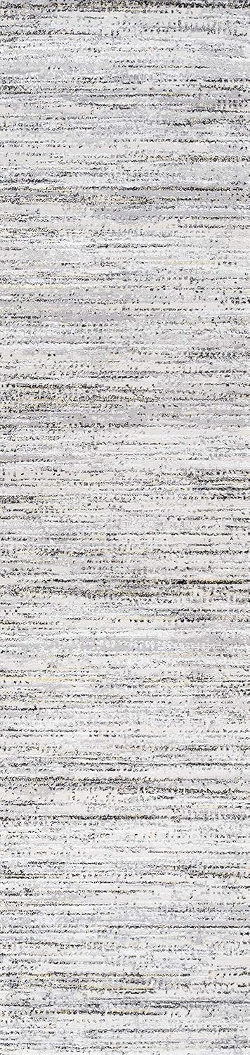 JONATHAN Y SOR200A-210 Loom – Alfombra moderna de rayas para interiores, de transición, fácil de limpiar, para dormitorio, cocina, sala de estar, no