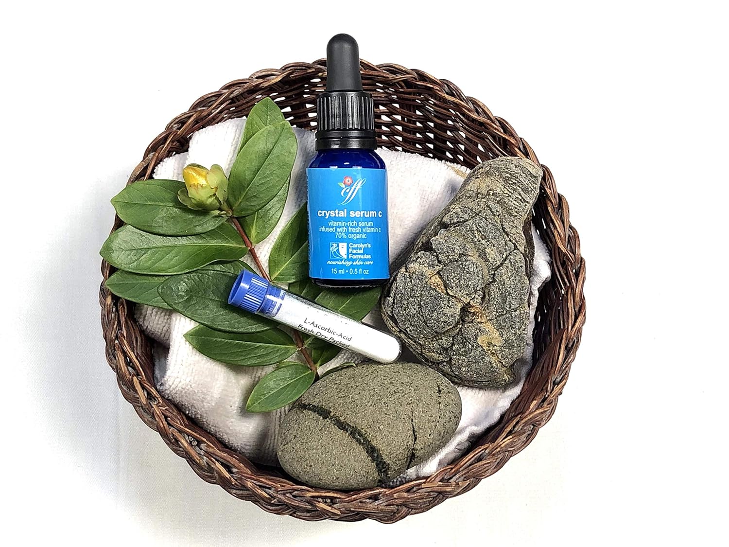 Carolyn’s Facial Formulas Crystal Serum C, paquete de 3  Suero de vitamina C  Suero para limpiar la piel  Fabricado en Estados Unidos  Orgánico,