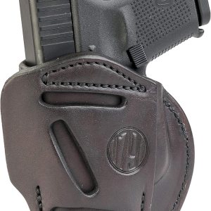 1791 GunLeather 4-Way Glock 26 Holster – OWB and IWB CCW Holster – Right Handed Leather Gun Holster – Fits Glock 25, 26, 27, 29, 30, 32, 33 1791 GunLeather 4-Way Glock 26 Holster – OWB and IWB CCW Holster – Right Handed Leather Gun Holster – Fits Glock 25, 26, 27, 29, 30, 32, 33