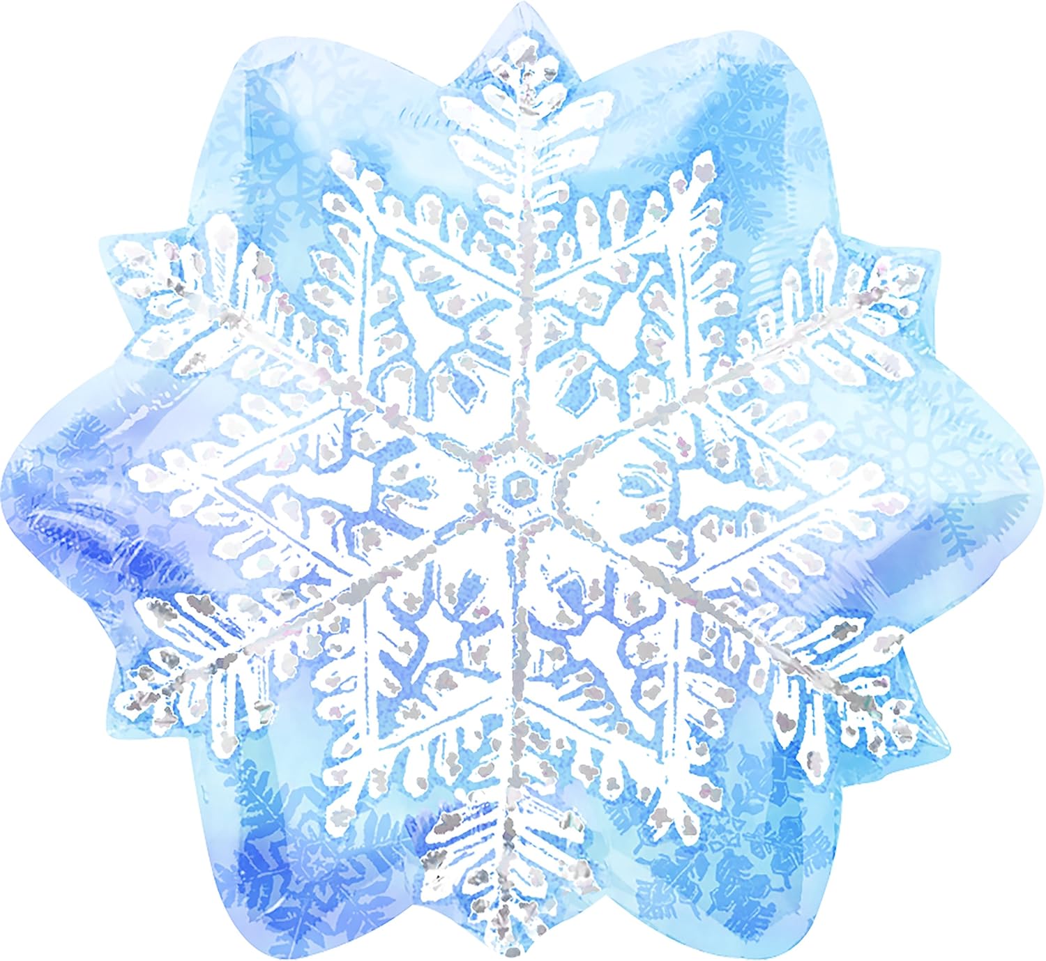 Mayflower Products Frozen suministros de fiesta de primer cumpleaños Olaf, Elsa y Anna globo ramo decoraciones azul #1