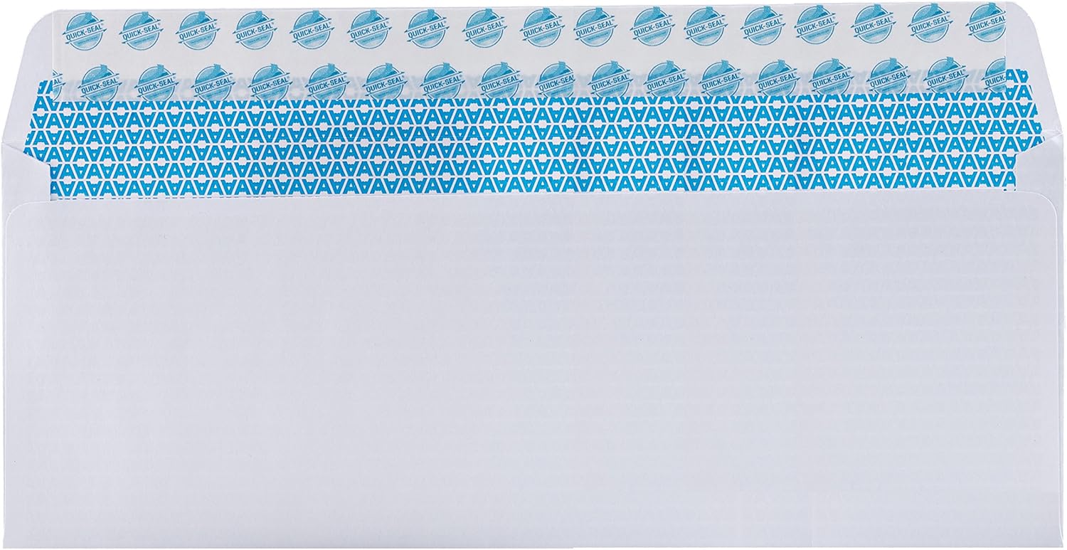 Aimoh Sobres de seguridad #10 Selfsel 20 unidades  Sin ventana, EnveGuard, 4 x 9 pulgadas, blanco, 24 libras, 20 unidades (34120)