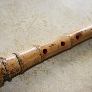 1.6 Shakuhachi Pentatonic w Root End & KINKO MP– Instrumento Zen (Notas EGABD) 1.6 Shakuhachi Pentatonic w Root End & KINKO MP– Instrumento Zen (Notas EGABD)