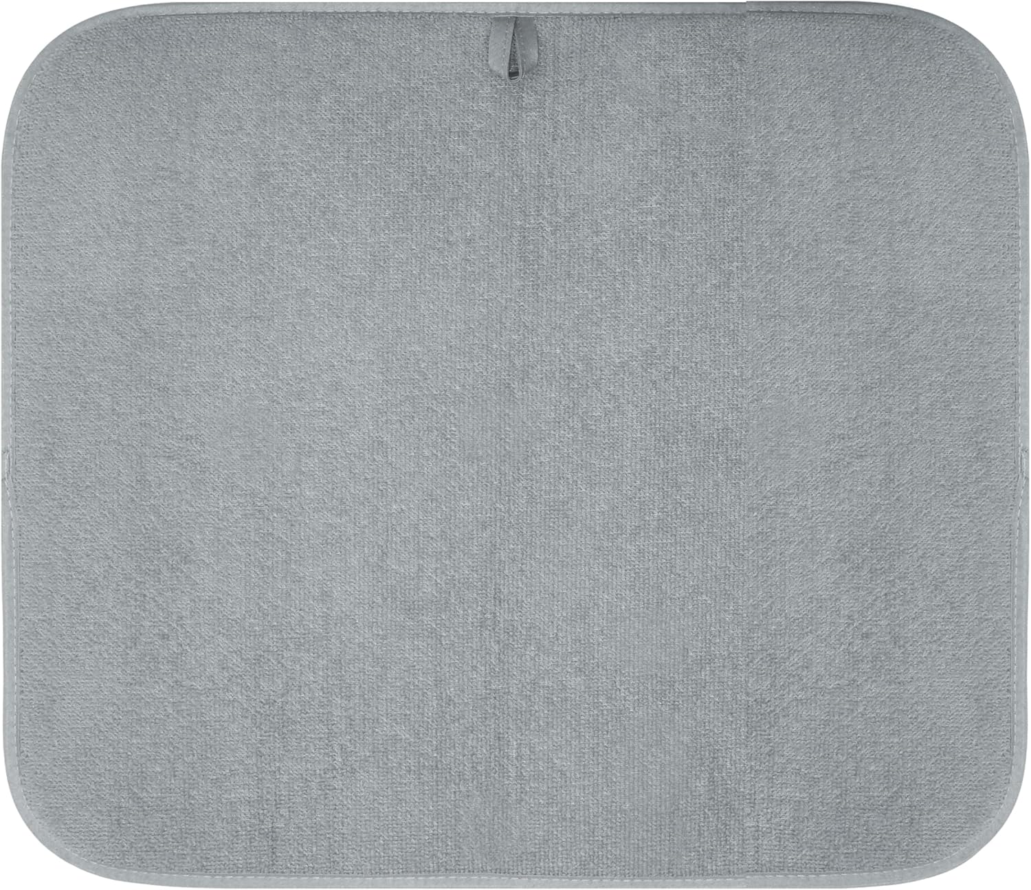 OGGI Tapete de microfibra absorbente y reversible para secado de platos, para cocina, almohadilla para secar platos, 18 x 24 pulgadas, XL, gris