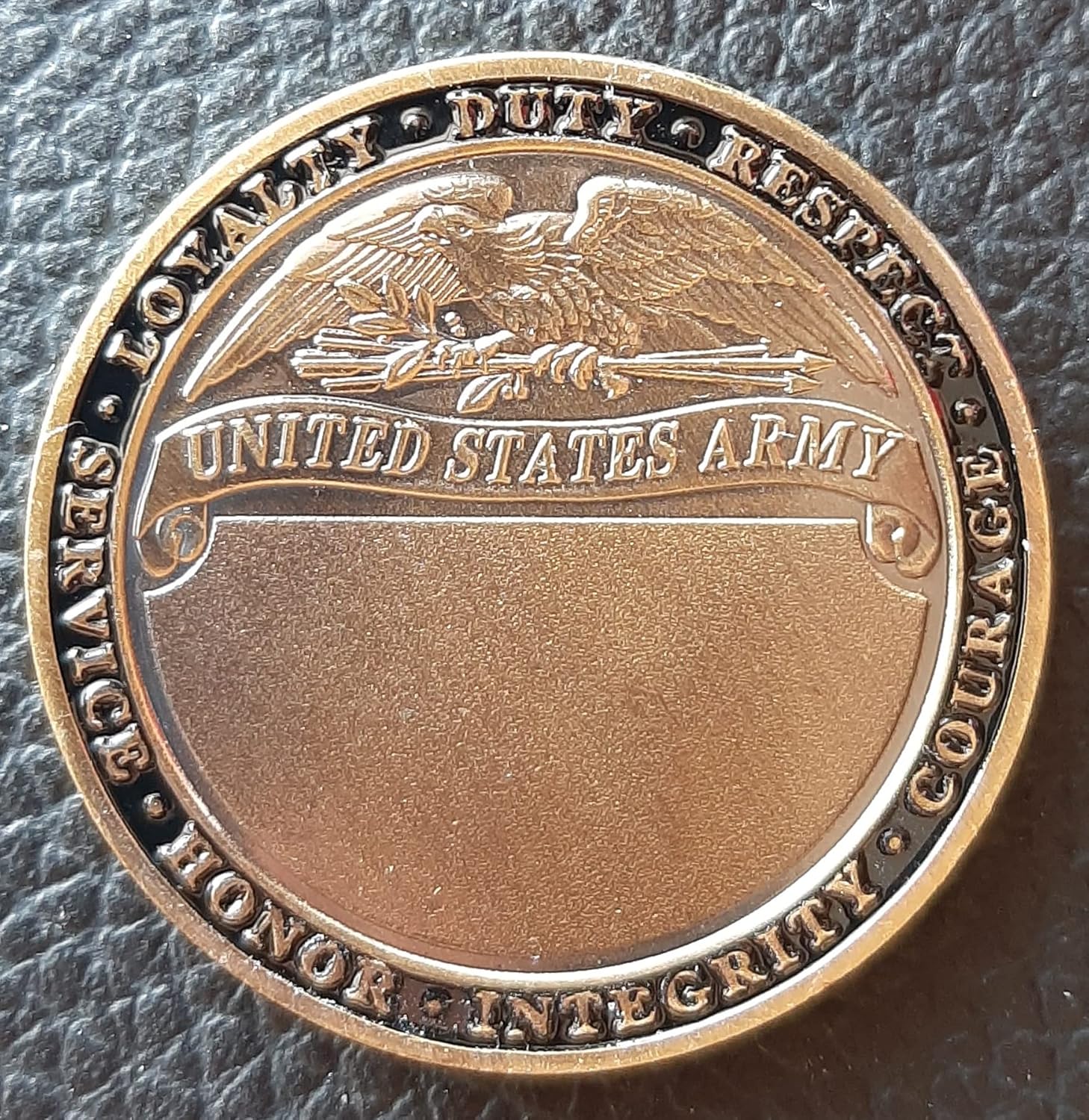 Moneda de desafío-US Army Rango Sargento Primera Clase E7 SFC (Grabado disponible)
