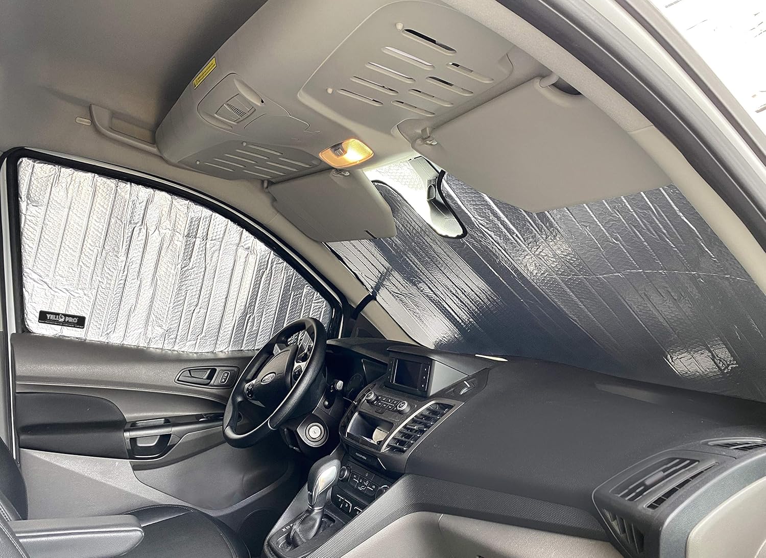 Parasol reflectante para asiento delantero de ventana lateral, ajuste personalizado para Ford Transit Connect 2014 2015 2016 2017 2018 2019 2020