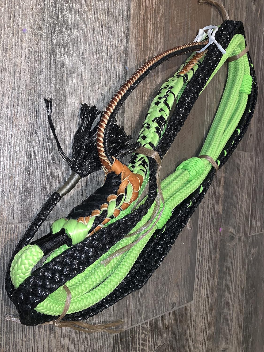 Cuerda de toro Poly Pro 9×7 LH 34″ x 34″ – EPT Bull Ropes Rodeo Rider 16′