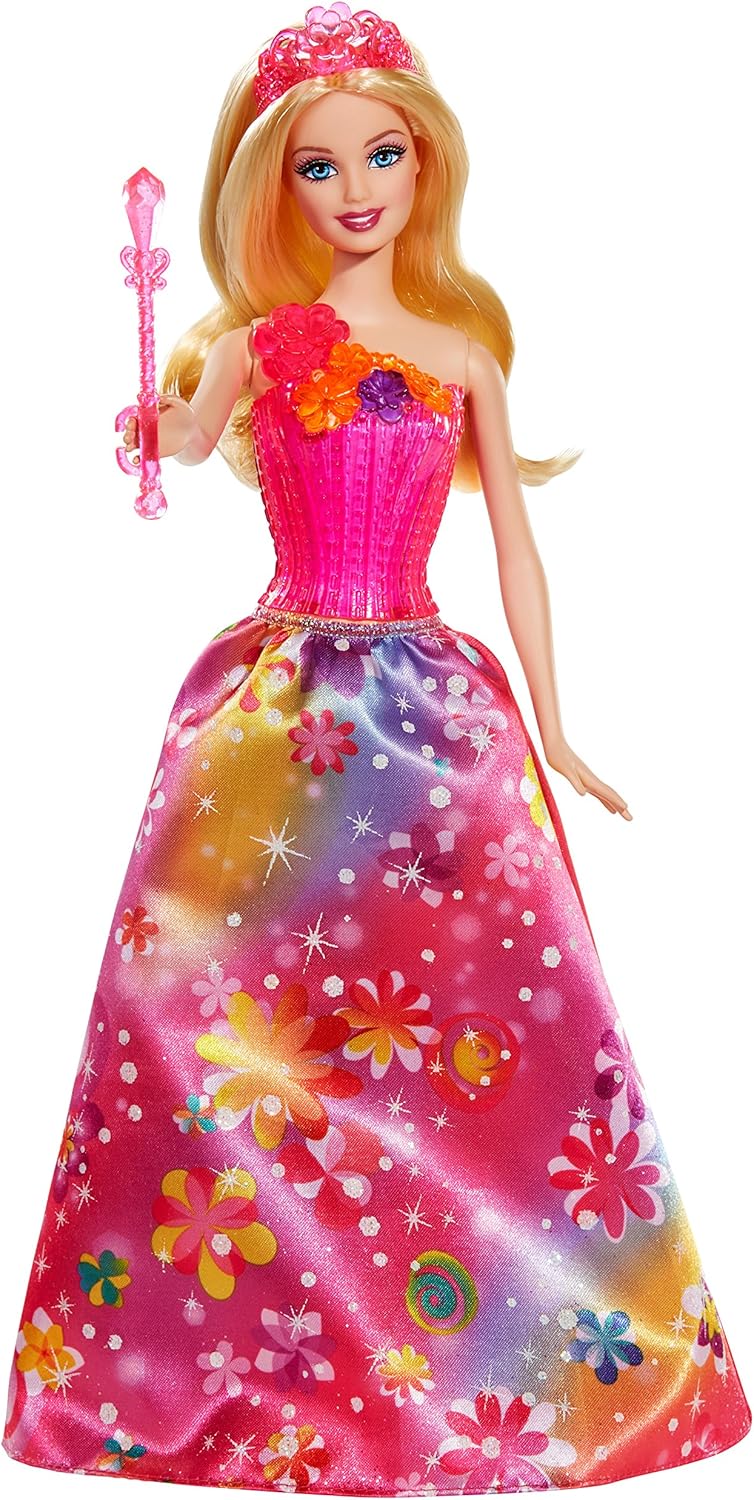 Barbie y la muñeca de la princesa Alexa de la puerta secreta