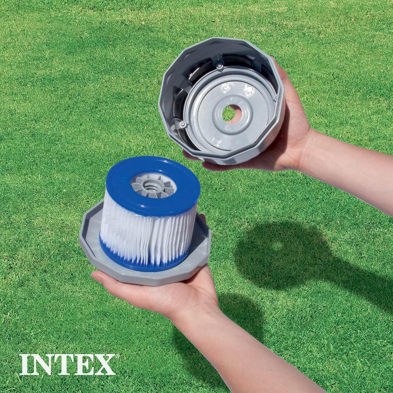 Intex 29007E Repuesto de cartucho H para filtro de alberca, 6unidades