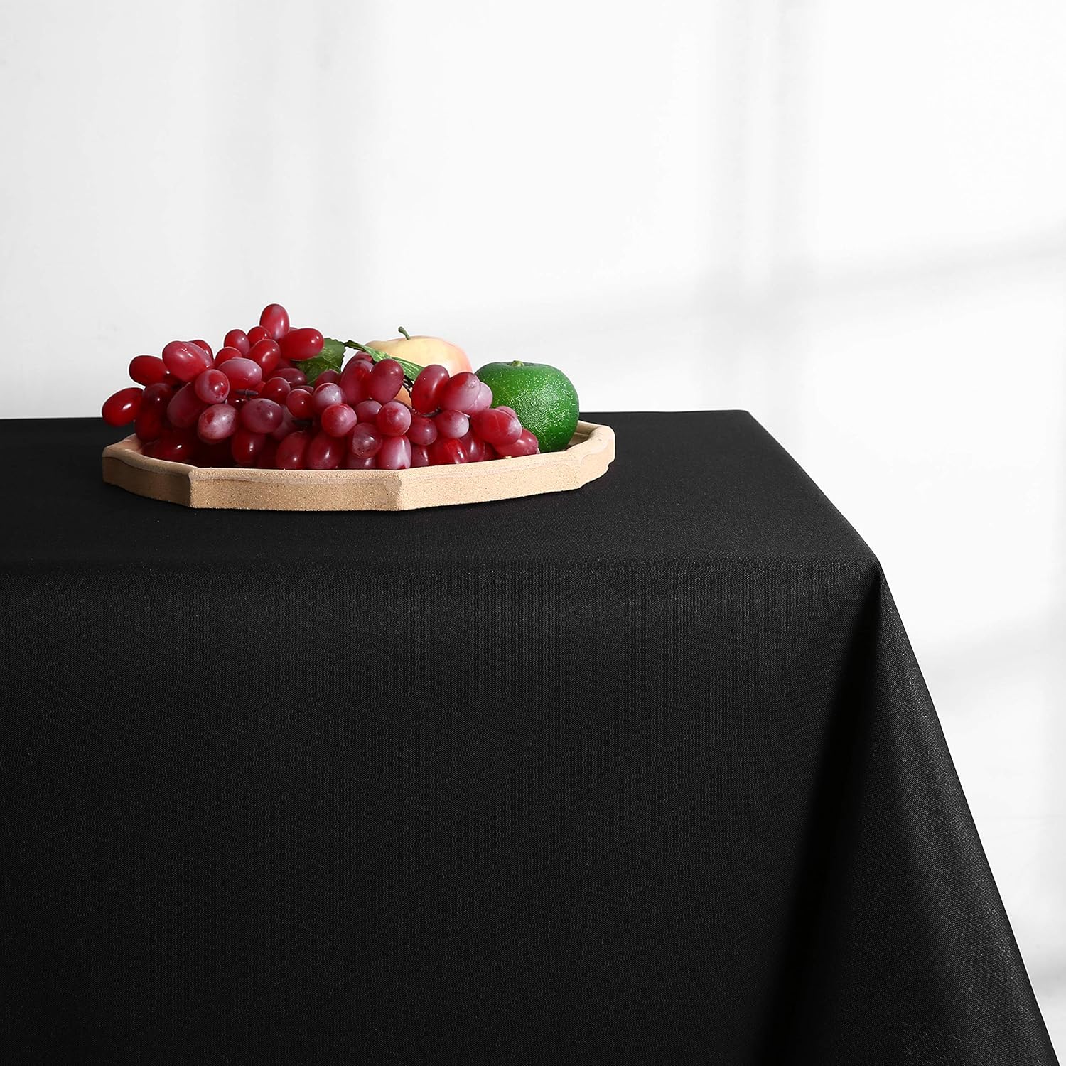 RUIBAO HOME Mantel rectangular para ante comedor, resistente al agua, a prueba de aceite, sin arrugas, mantel de poliéster, lavable, medidas, 60 x
