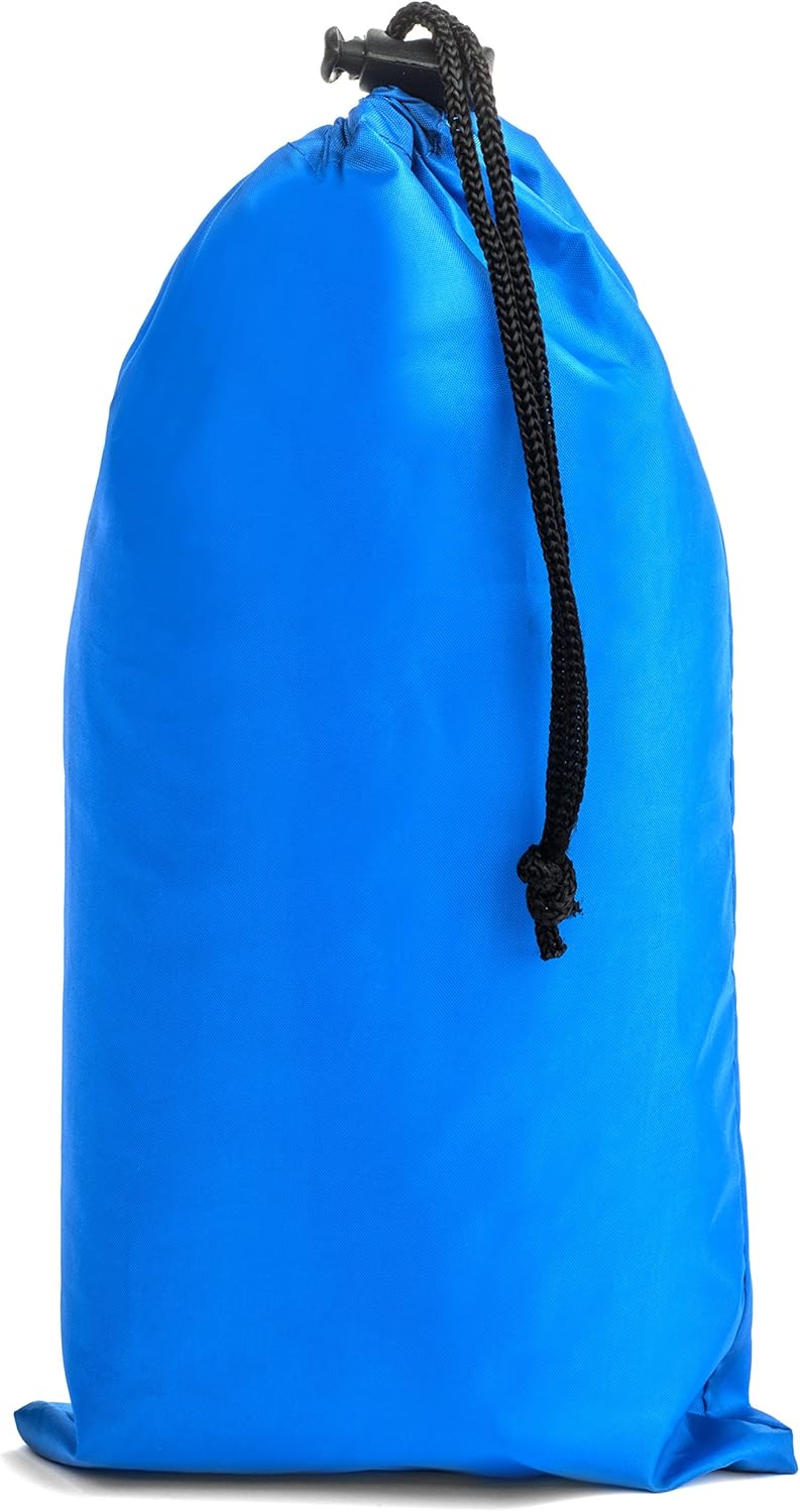 Backpack Rain Cover with Reflective Lining and Travel Bag – Waterproof Knapsack Protector with Elastic Lining and Safety Reflector for Biking