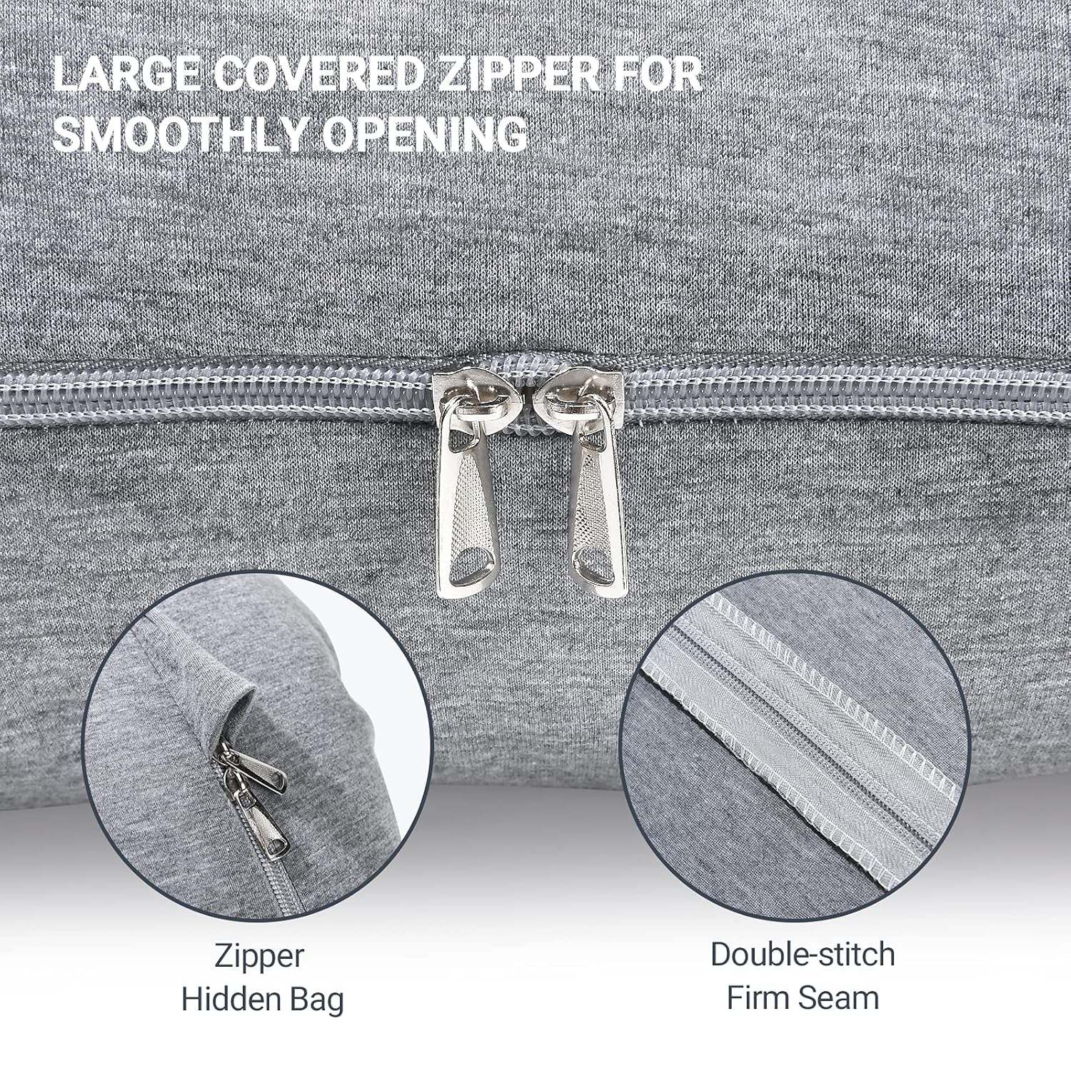 Momcozy Almohadas de embarazo en forma de J con funda de repuesto, almohada corporal de maternidad para embarazo, almohada de embarazo suave para