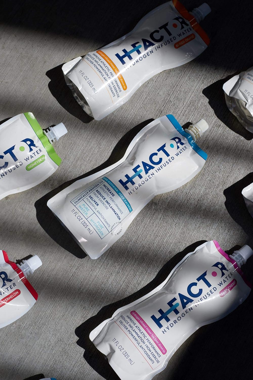 H Factor – Agua con infusión de hidrógeno, 12 unidades