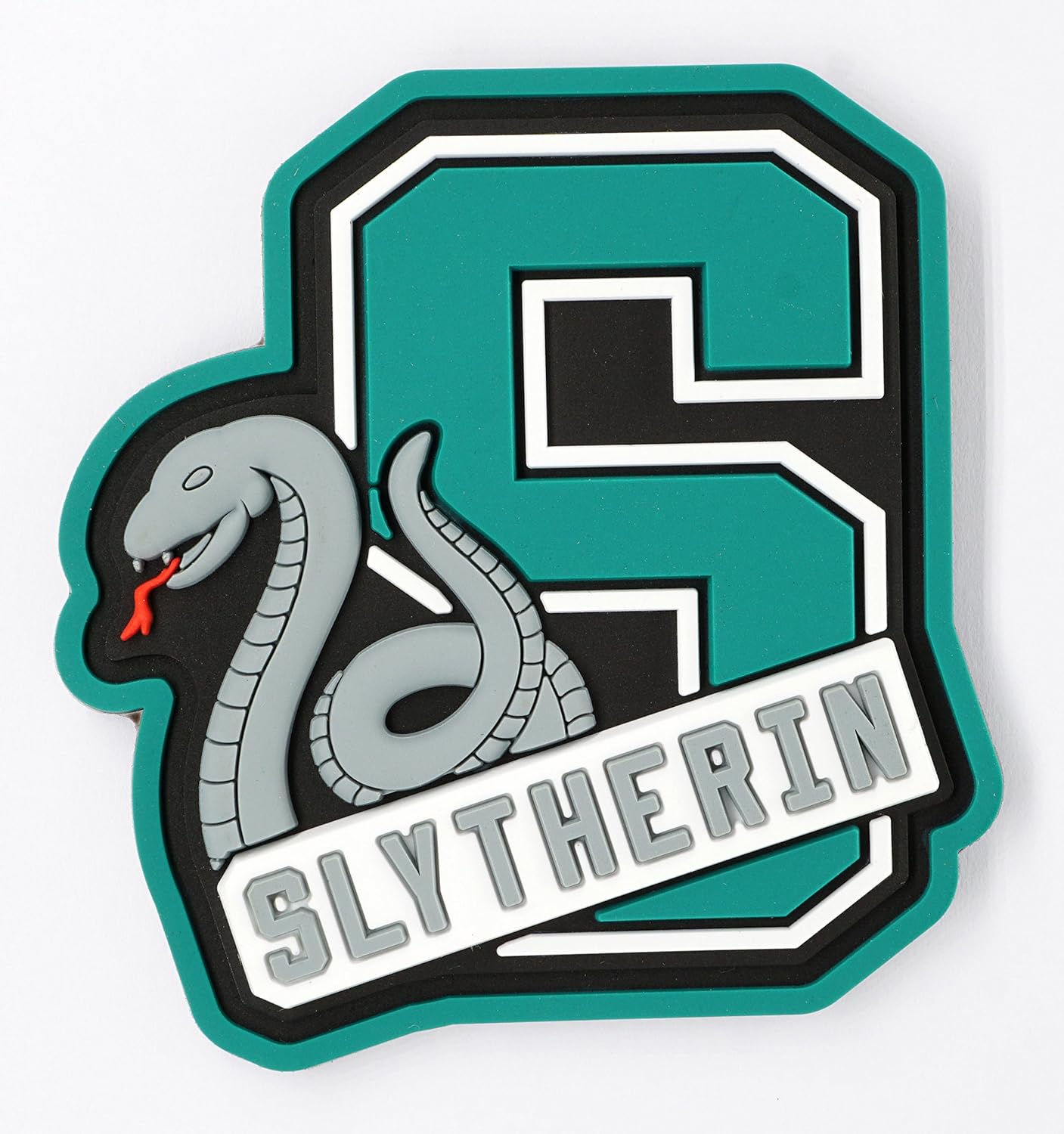HARRY POTTER Slytherin House Pride – Insignia magnética de 3 pulgadas, multicolor